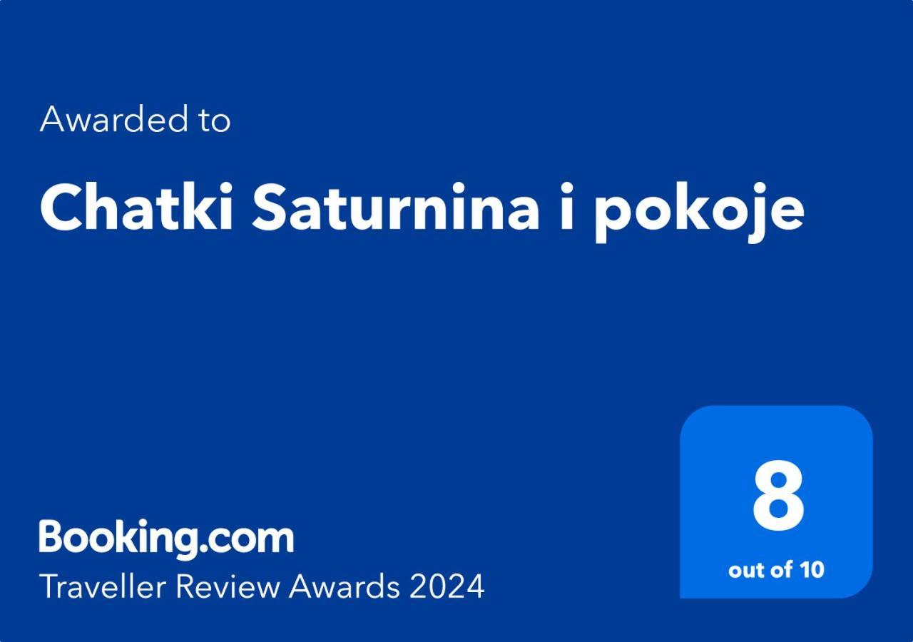 Chatki Saturnina I Pokoje Swinoujscie Kültér fotó